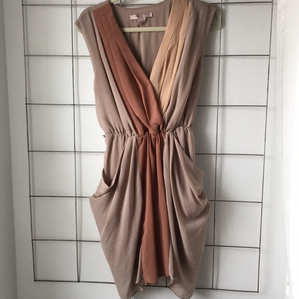 Neutral palette dress